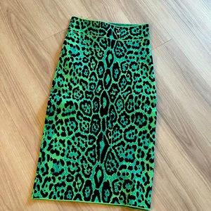 BCBGMaxazria skirt Animal print